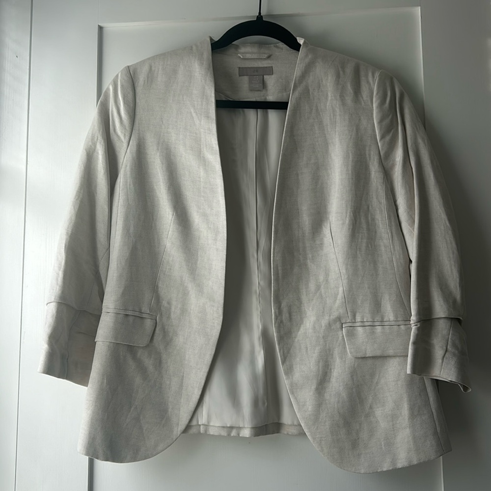 Linen blazer